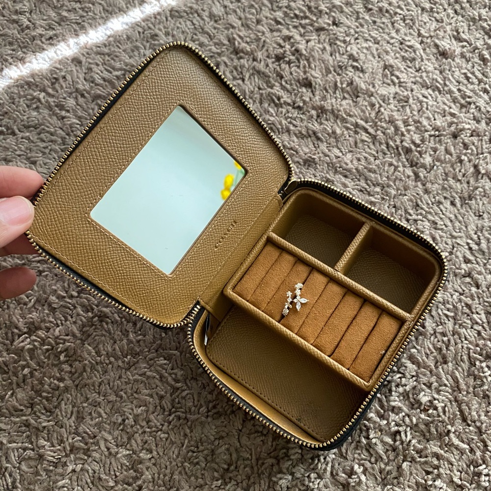 Coach jewelry box